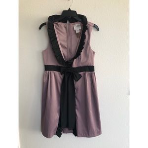 Ryu: purple & black party dress